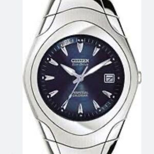 Citizen BL1010-59L Mens Watch Stainless Steel Modena
Eco-Drive Blue Dial